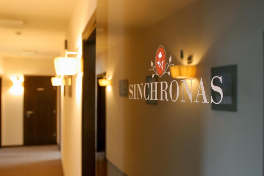 Hotel Sinchronas Telšiai Exterior foto